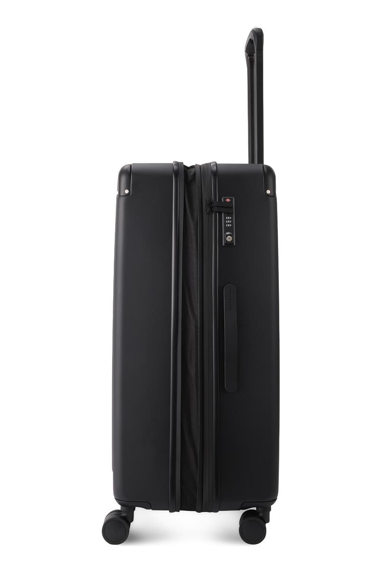Nostos Matte Large Spinner Suitcase, Alternate, color, NOCTURNE