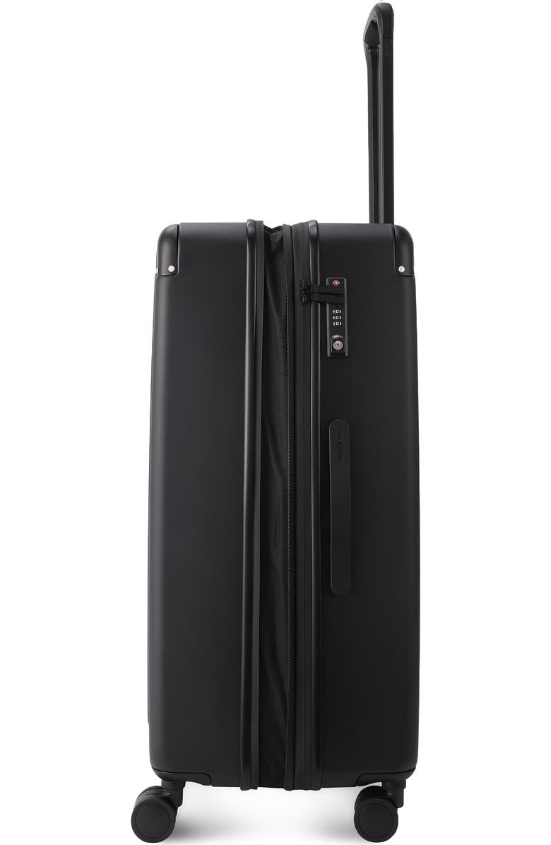 Hedgren Nostos Matte Large Spinner Suitcase, Alternate, color, Nocturne