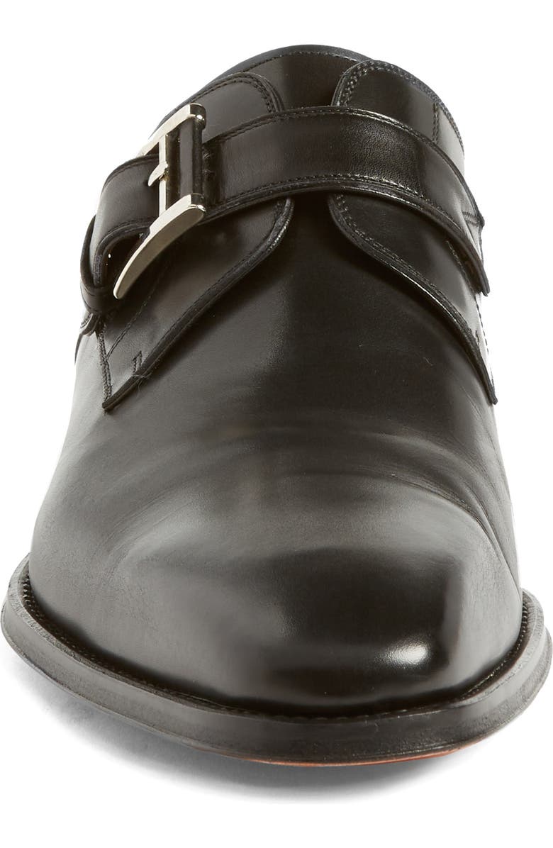 Magnanni Marco Plain Toe Monk Shoe, Alternate, color,