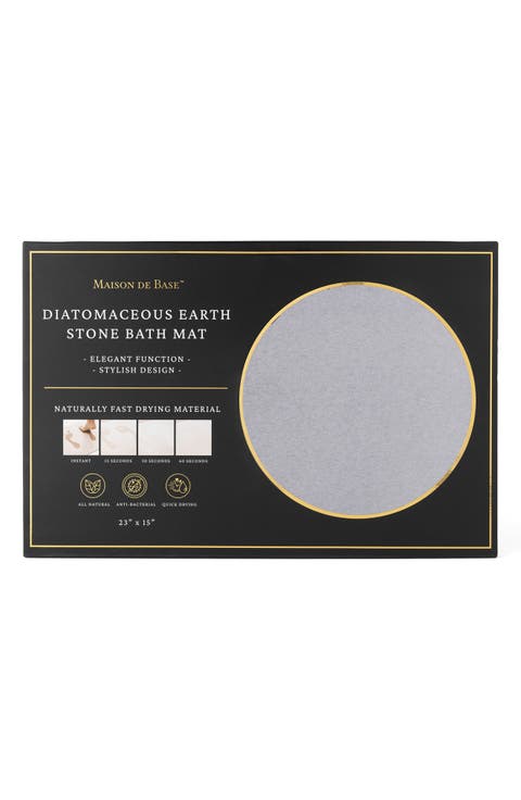 Diatomite Smooth Bath Mat