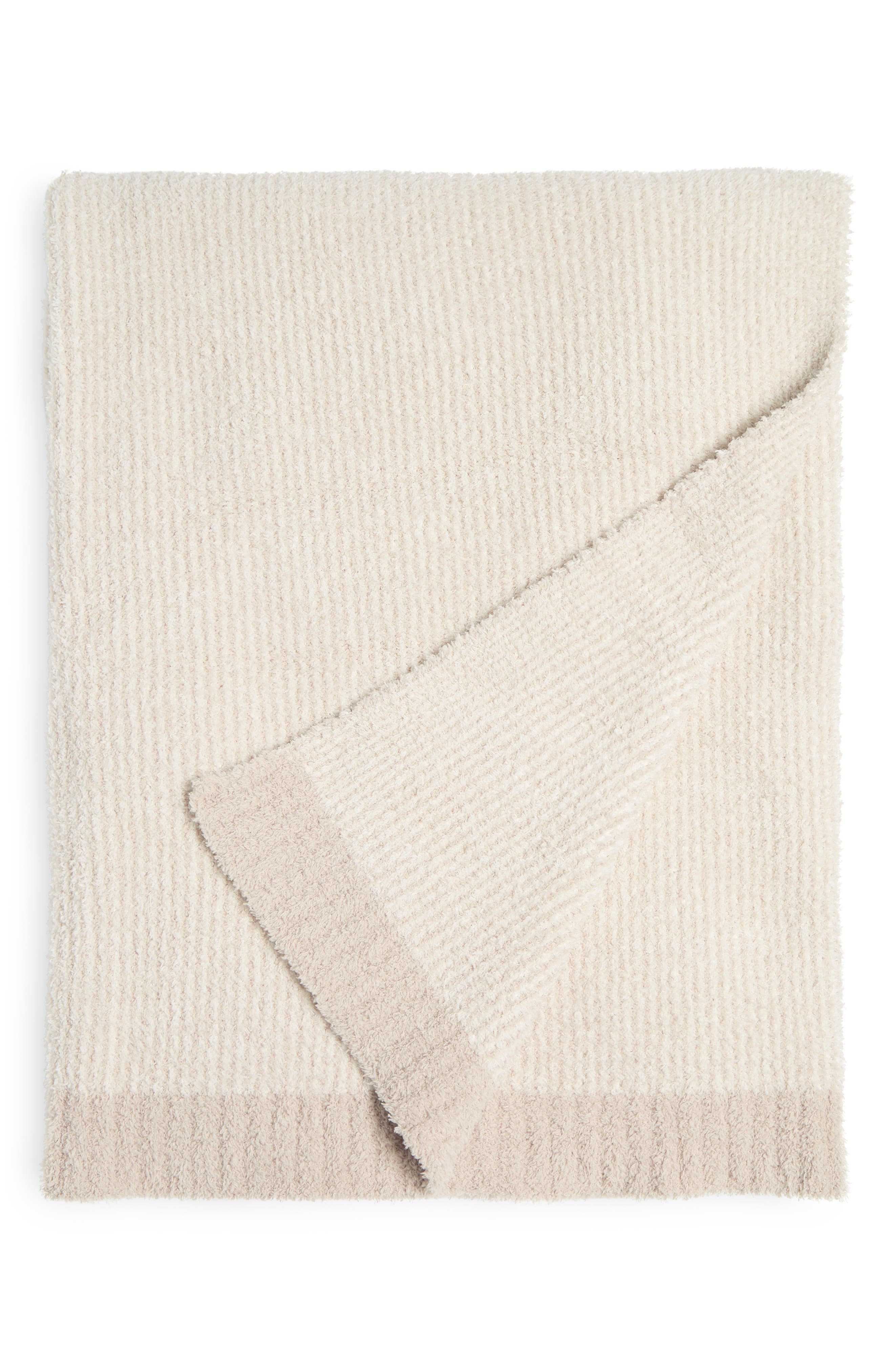 Barefoot Dreams® CozyChic™ Microstripe Blanket