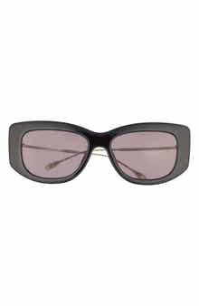 Gucci 55mm Square Sunglasses