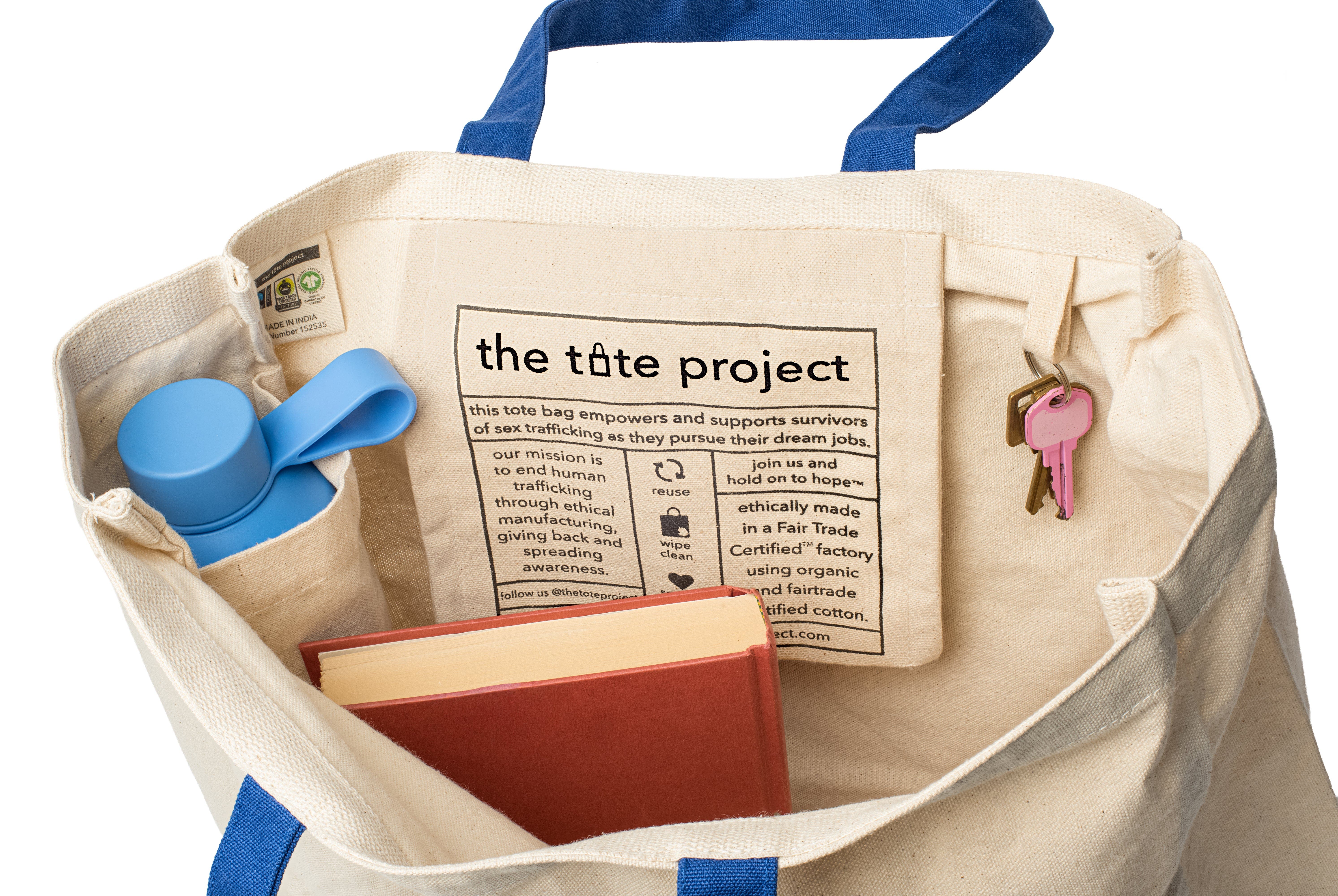 The Tote Project Free to Dream | Tote, Alternate, color, Vibrant Blue