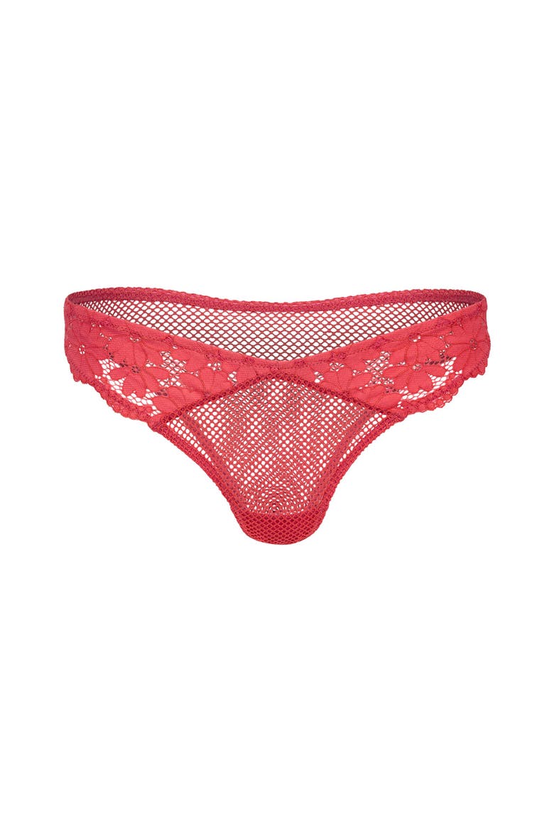 Roxanne Tanga Panties, Alternate, color, Dark orange