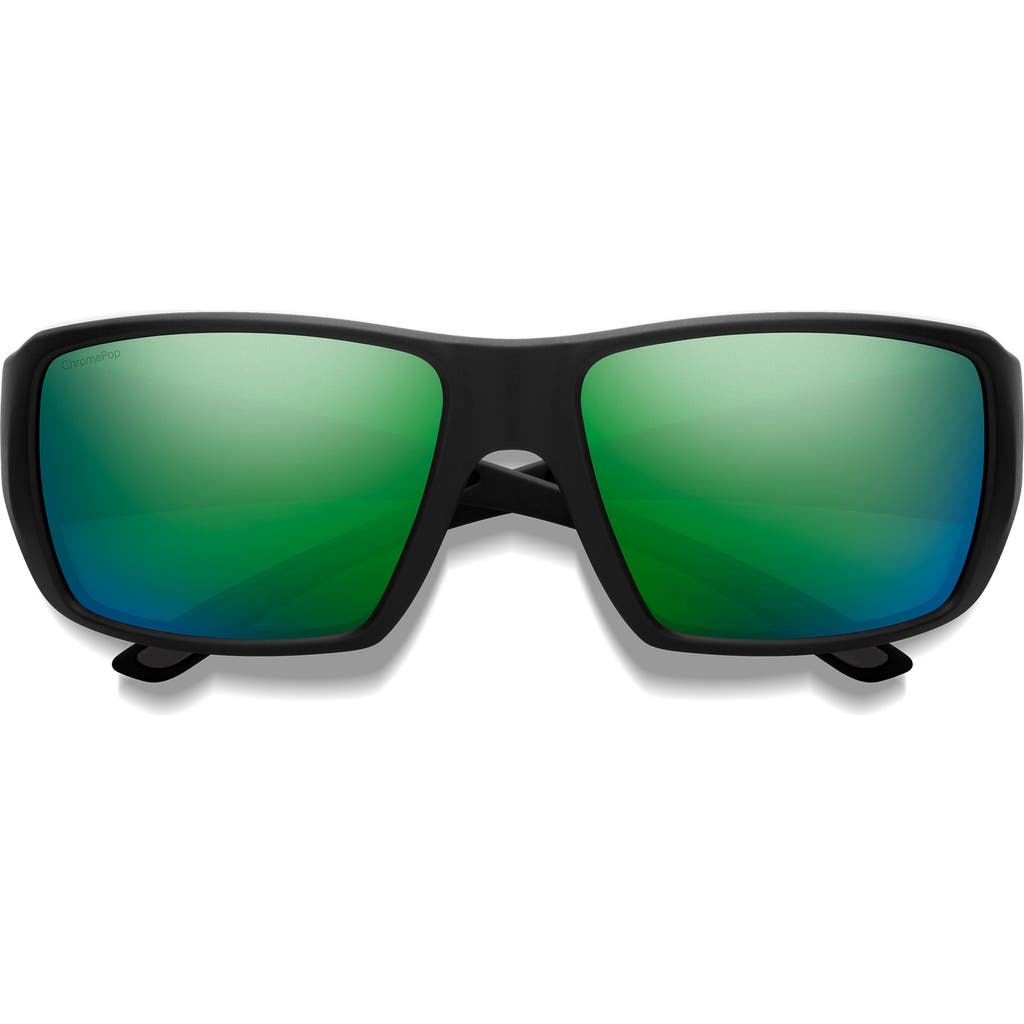 Smith Guides Choice Xl 63mm Chromapop™ Polarized Oversize Square Sunglasses