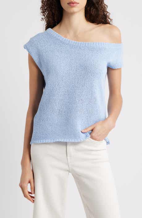 Petal & Pup Coco One-Shoulder Knit Top