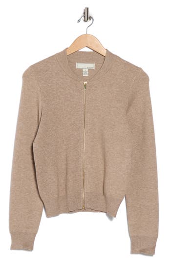 By Design Jenny Double Knit Bomber Jacket