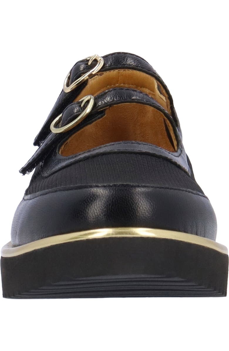 L'Amour des Pieds Zalika Mary Jane Wedge, Alternate, color, Black