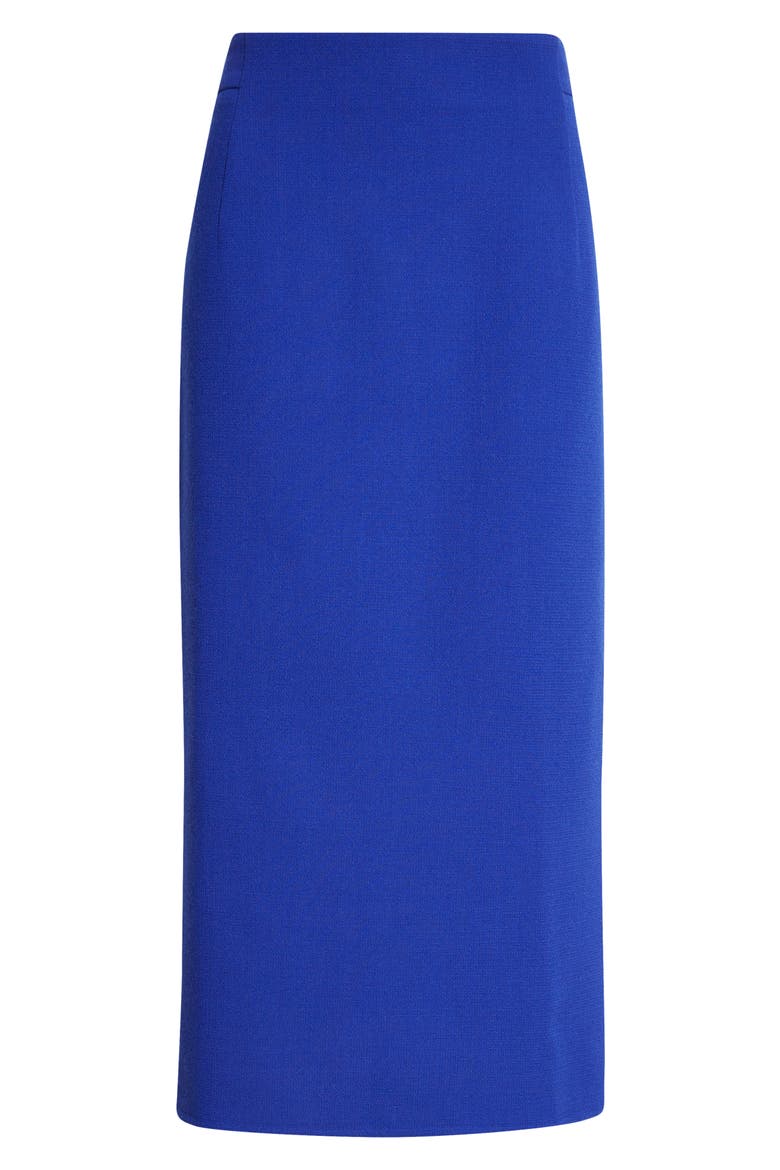 Wool Blend Pencil Skirt, Main, color, LAPIS BLUE
