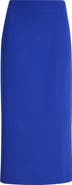 Akris Wool Blend Pencil Skirt