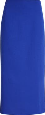 Akris Wool Blend Pencil Skirt