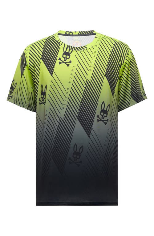 Psycho Bunny Fletcher Print Performance T-shirt