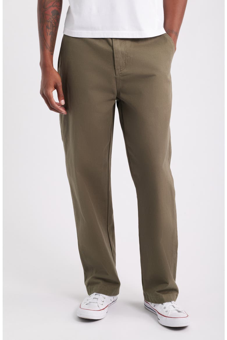 Hardwork Carpenter Pants, Main, color, TEA LEAF