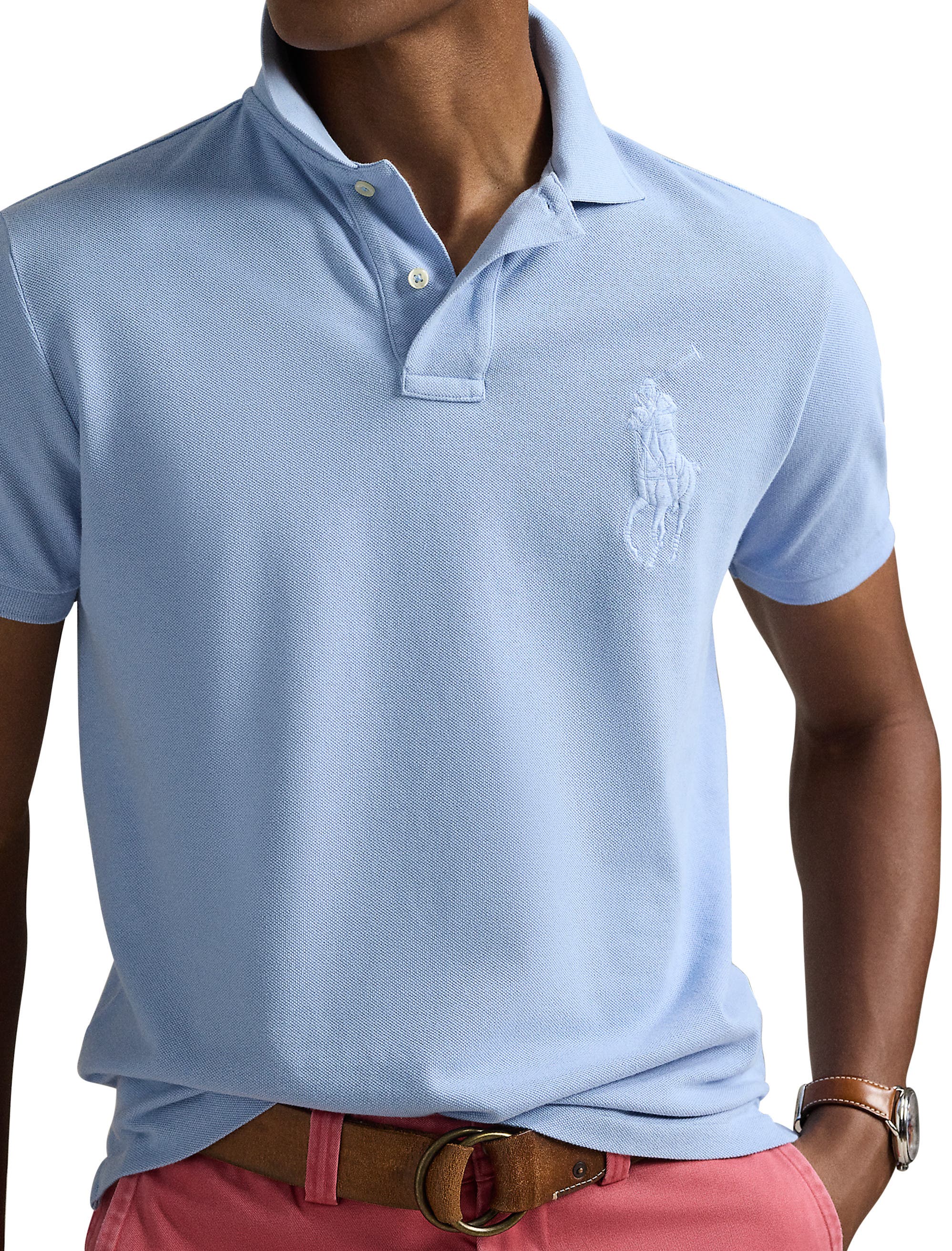 Big & Tall Big Pony Mesh Polo Shirt (Men) | Nordstrom