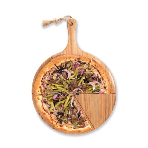 Toscana Napoletana Pizza Cutter Board In Brown