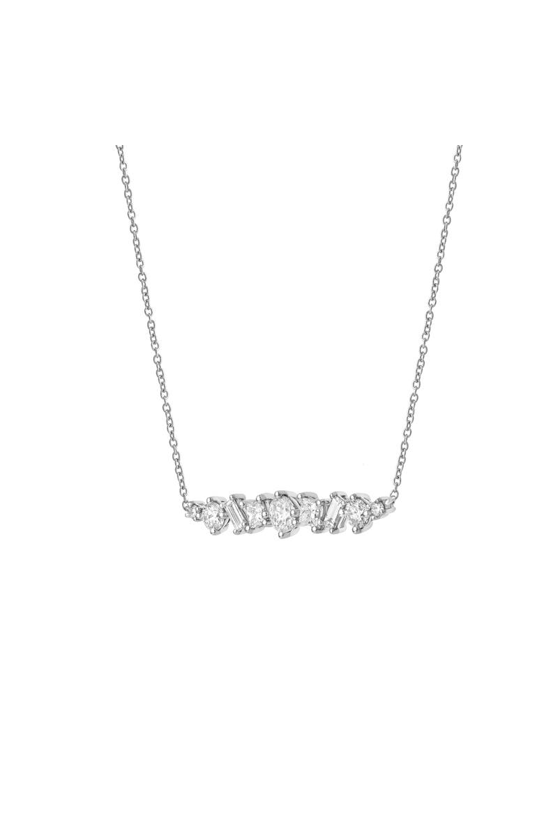 LuvMyJewelry Oryssa 14K Gold Lab Grown Diamond Necklace - 0.75 Ct, Alternate, color, 14K White Gold