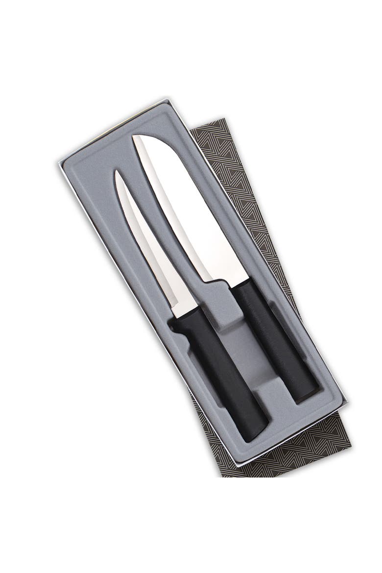 2 Piece Cook's Choice Knife Set, Main, color, Black