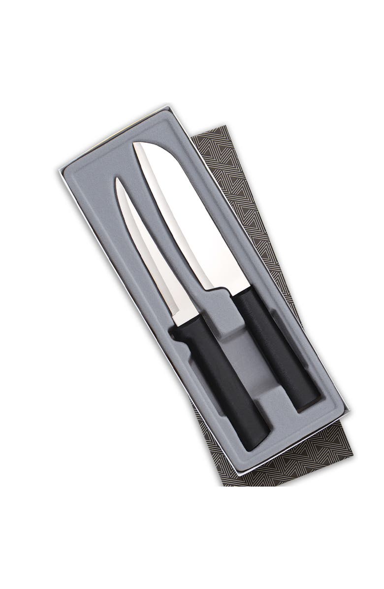 Rada 2 Piece Cook's Choice Knife Set, Main, color, Black