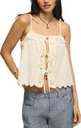 Lucky Brand Crochet Trim Camisole