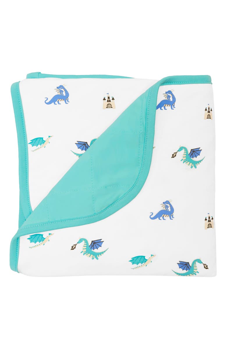 Kyte BABY Dragon Print Baby Blanket, Main, color, 