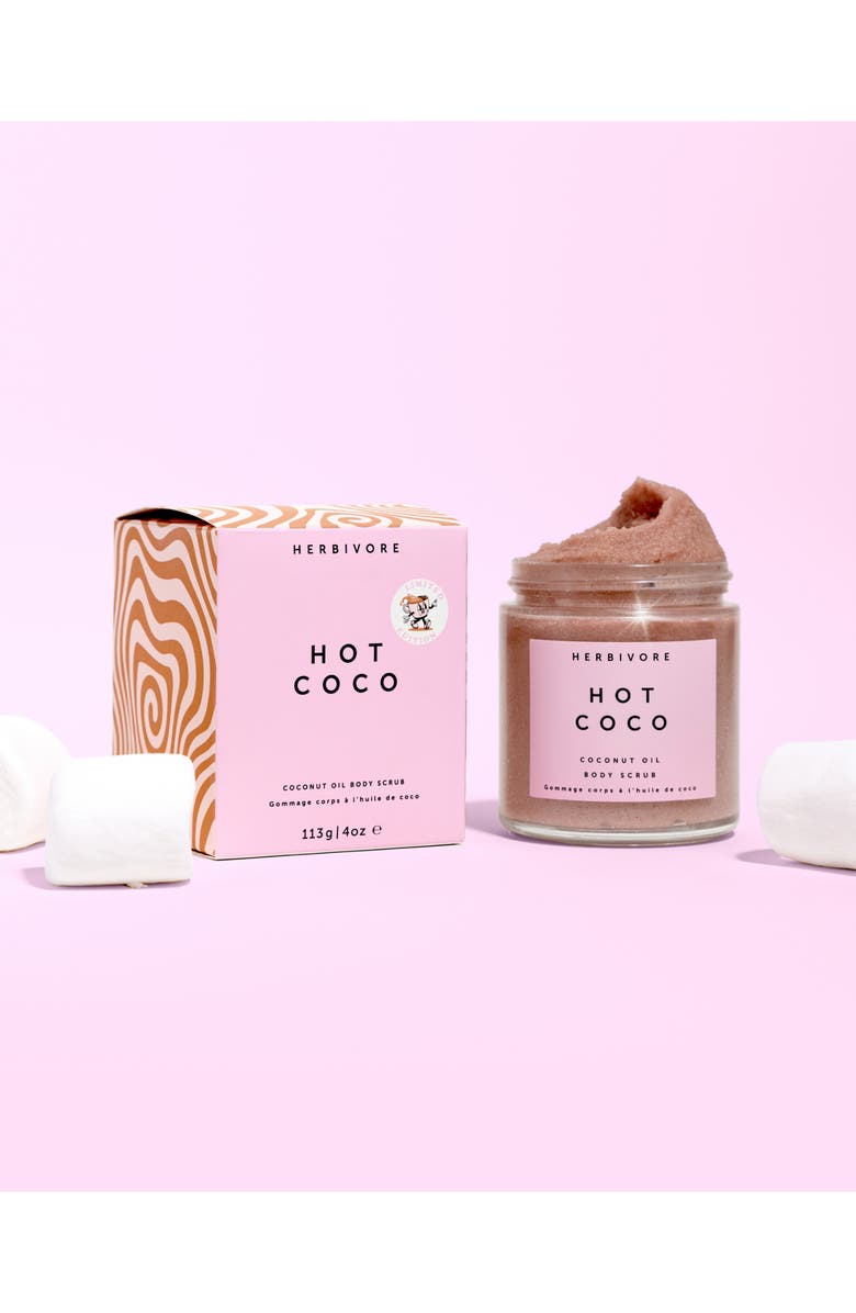 Herbivore Botanicals Hot Coco Coconut Oil Body Scrub, Alternate, color, 