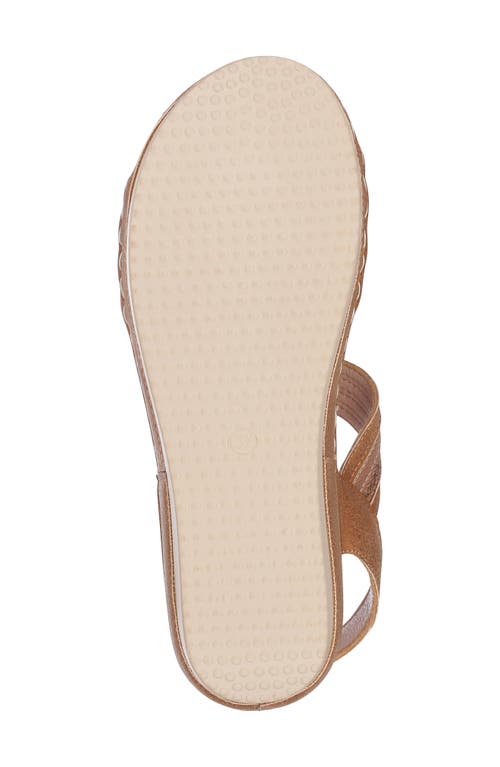 Gc Shoes Women's Samar Wedge Sandals In Tan