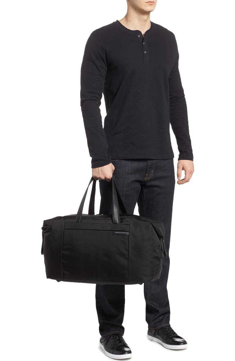 Briggs & Riley Baseline 20-Inch Large Duffle Bag, Alternate, color, Black