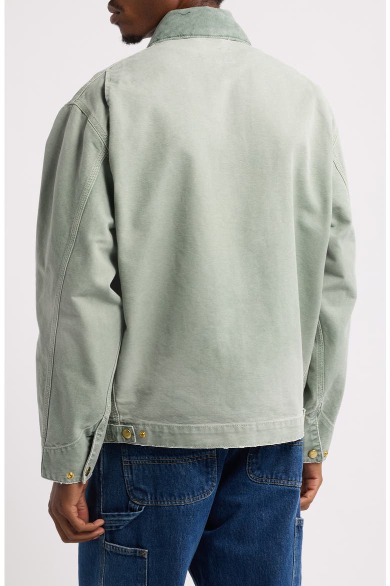 OG Detroit Workwear Jacket, Alternate, color, SHADY GREEN DESTROY WASH
