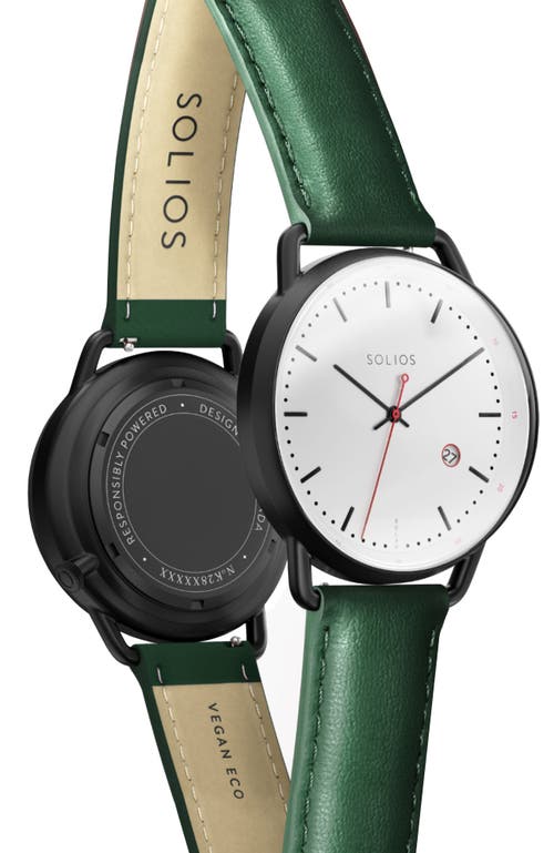 Solios Watches The Solar Curve | White Dial