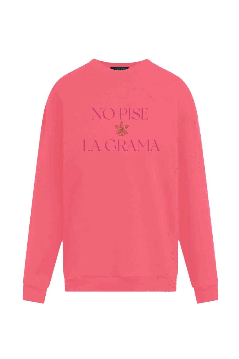 Salty Flower  Sweatshirt, Main, color, Pink