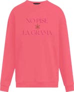 NO PISE LA GRAMA Salty Flower Sweatshirt