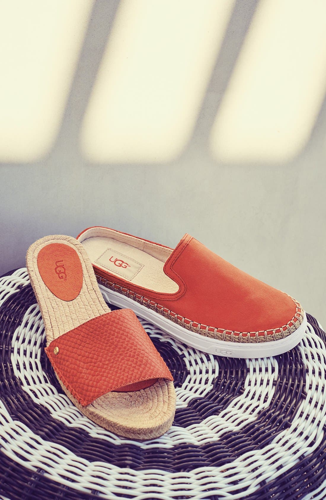 UGG<sup>®</sup> 'Cherry Exotic' Slide Sandal, Alternate, color, 