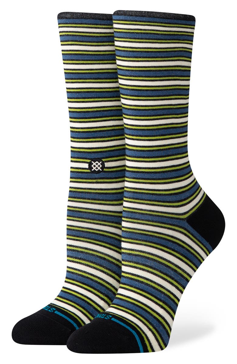 Stance Fate Crew Socks, Main, color, 