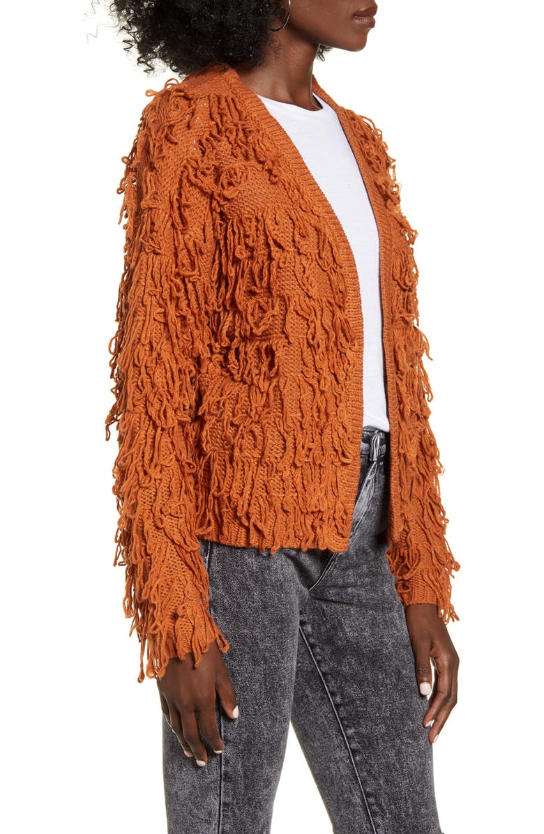 Angie Shaggy Cardigan, Alternate, color, 