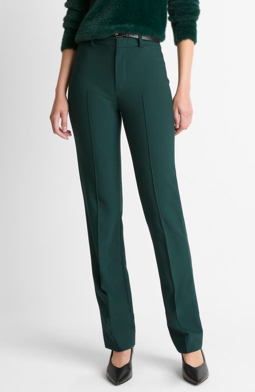 Vince Ankle Cigarette Pants In Green