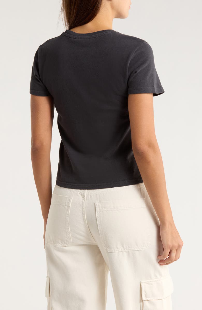 Obey Logo Stitched T-Shirt, Alternate, color, Digital Black