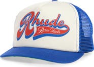 Rhude Pit Stop Twill Trucker Hat