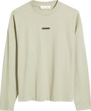 Fear of God Essentials Classic Fit Long Sleeve Logo Graphic T-Shirt