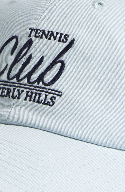 AMERICAN NEEDLE AMERICAN NEEDLE TENNIS CLUB EMBROIDERED COTTON BASEBALL CAP 