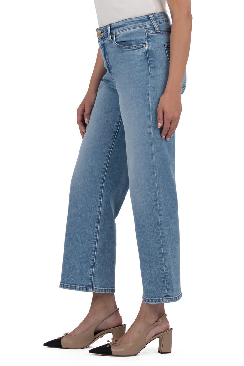 High Waist Wide Leg Jeans, Alternate, color, INCONTESTABLE W