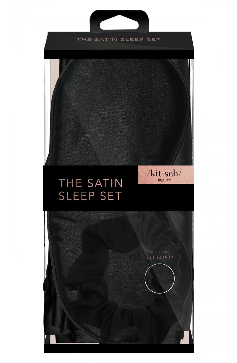 Kitsch Satin Sleep Set, Alternate, color,