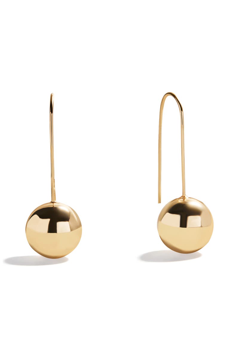 Silver Pisa Earrings, Main, color, GOLD