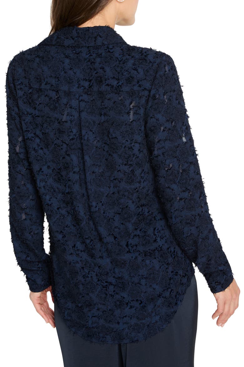 Any Occasion Jacquard Top, Alternate, color, DARK INDIGO