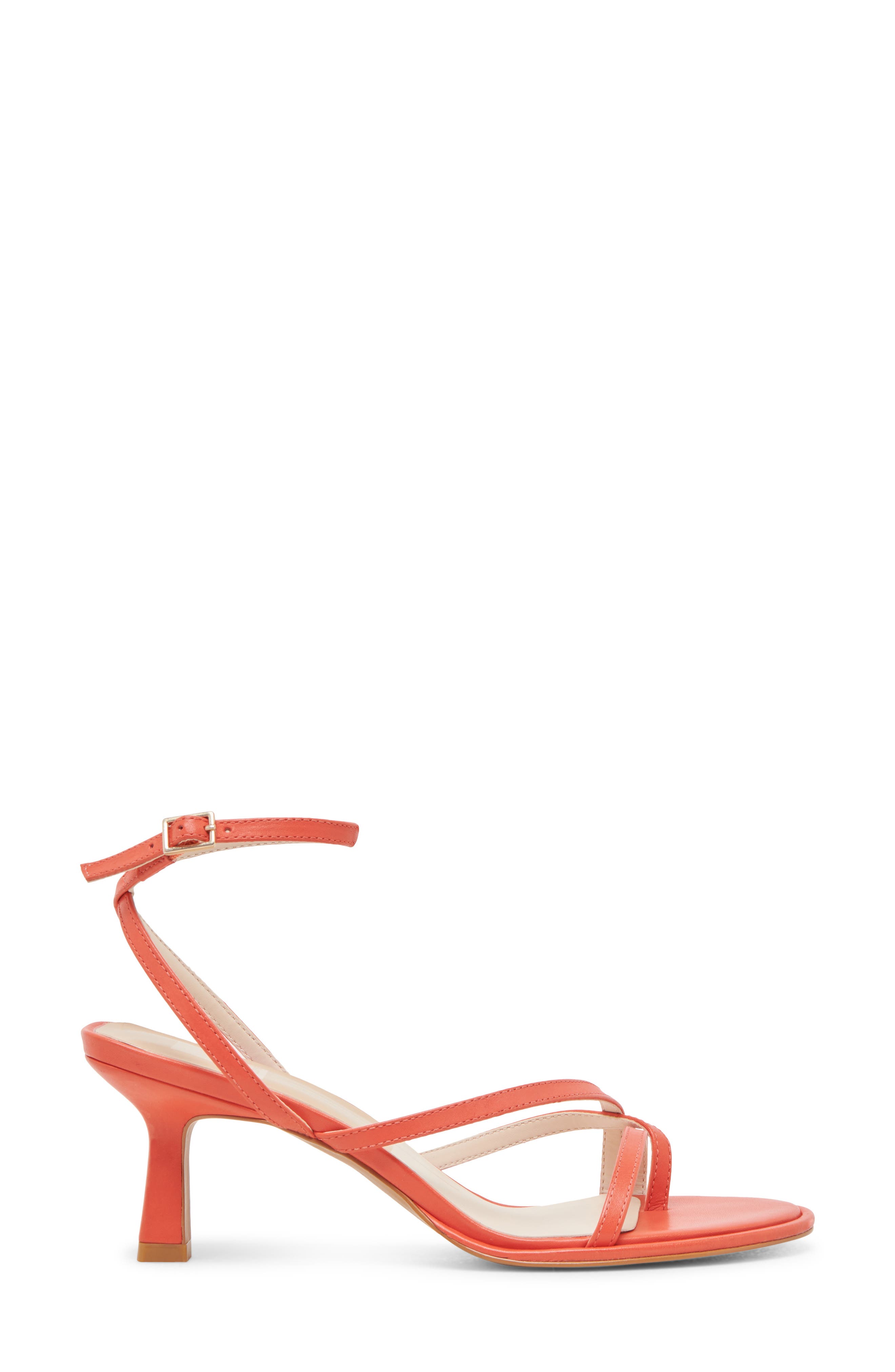 Dolce Vita Morah Ankle Strap Sandal, Alternate, color, Punch Leather