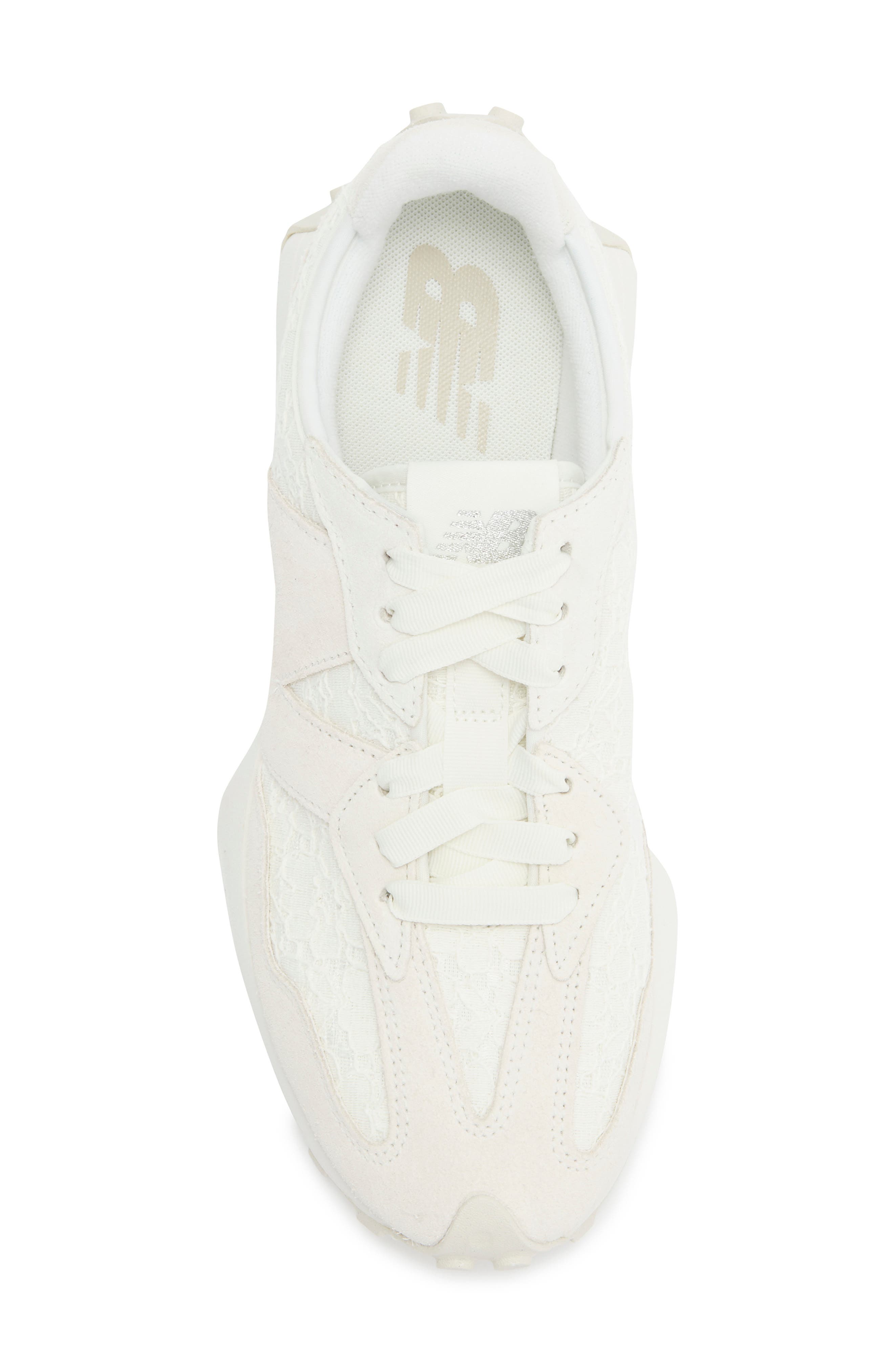 New Balance 327 Lace Sneaker, Alternate, color, Sea Salt/ Sea Salt