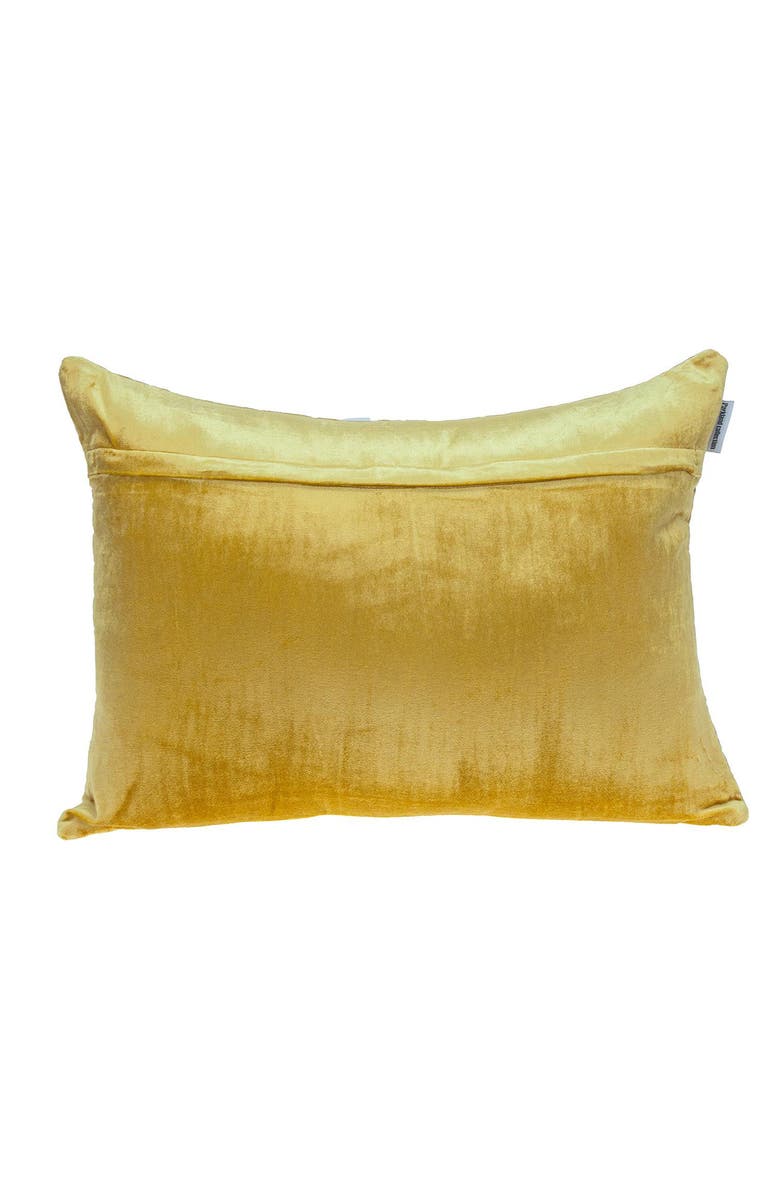 PARKLAND COLLECTION Somin Throw Pillow, Alternate, color, Yellow