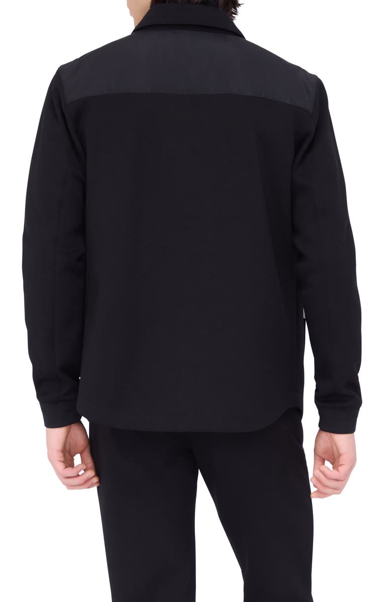 Bugatchi Knit Shirt Jacket, Alternate, color,