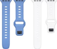 Posh Tech Assorted 2-Pack Silicone Apple Watch® Watchbands