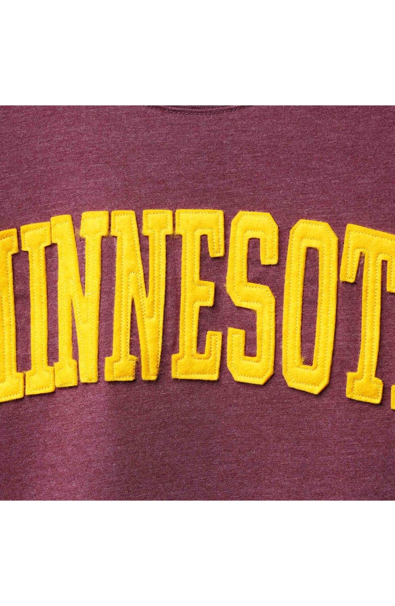 PRESSBOX Women's Pressbox Maroon Minnesota Golden Gophers Two-Hit Canyon Long Sleeve T-Shirt, Alternate, color, Maroon