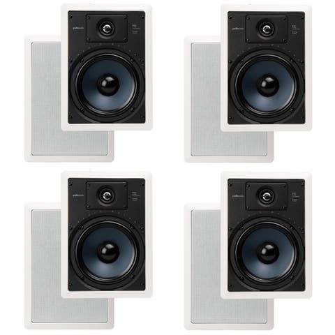 RC85i 2 Way In Wall Speakers - 4 Pack (White)